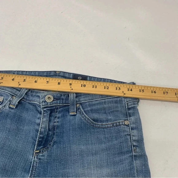 Adriano Goldschmied AG Jeans Woman Size 27 Crop Cuff Low Rise Stretch - Picture 9 of 11